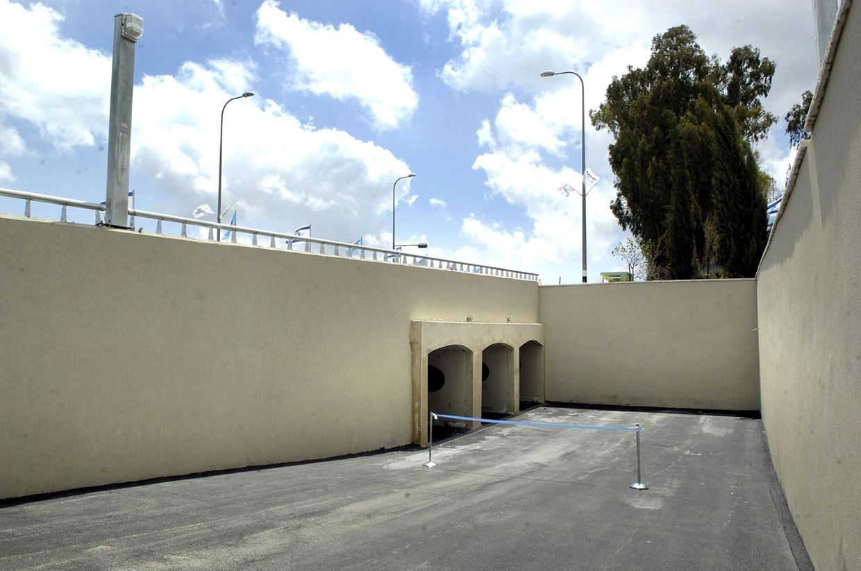 Opening of underground passage, Mount Meron