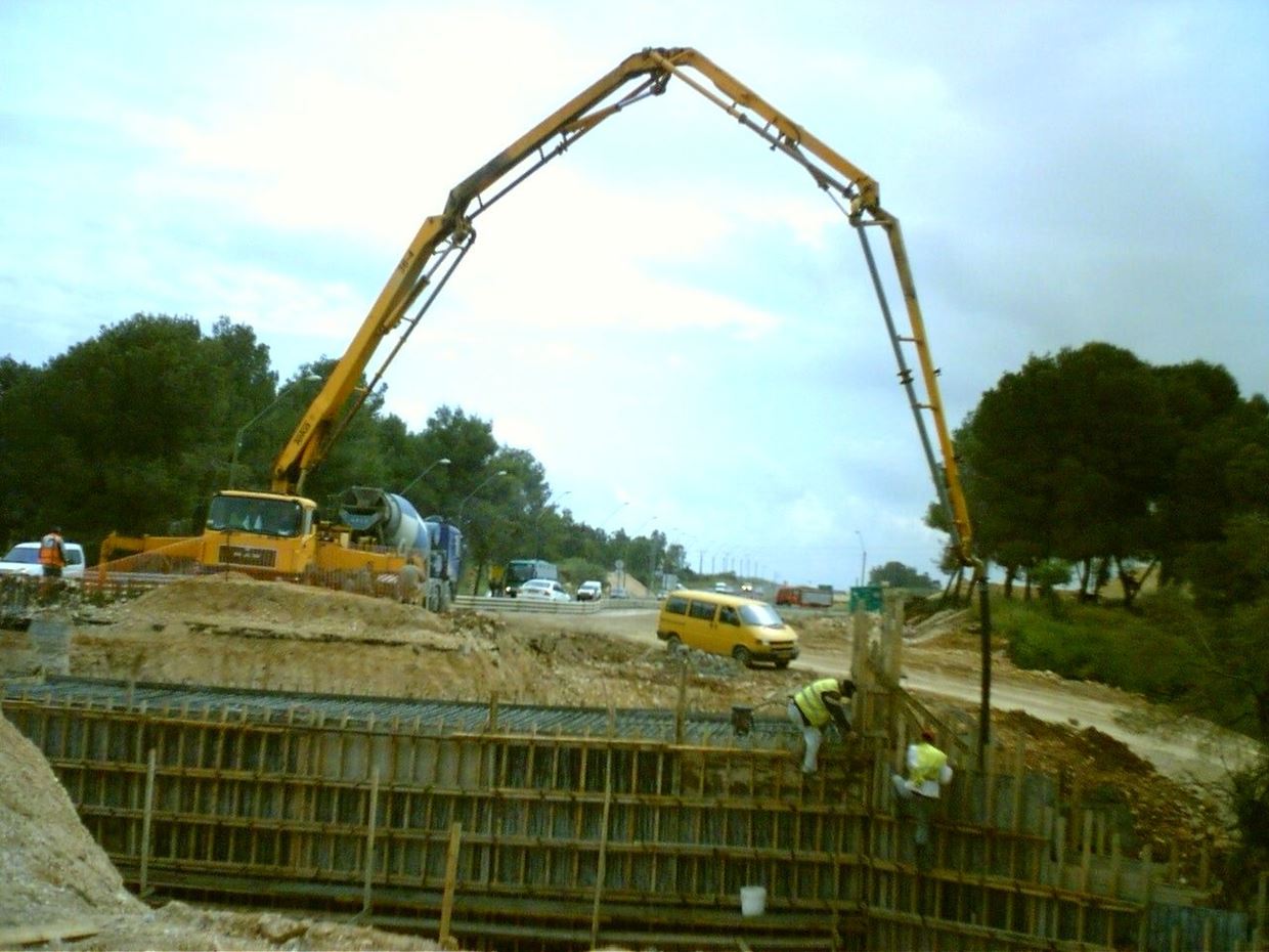 Underpasses under construction