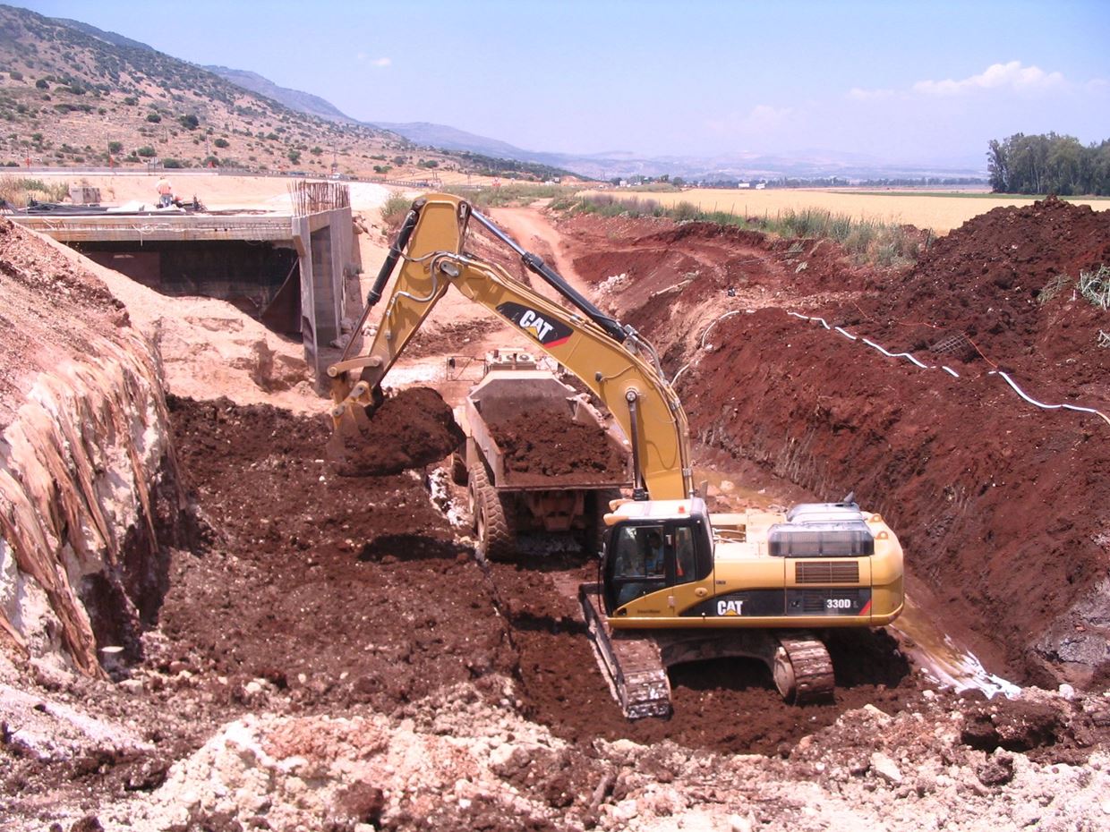 Underpasses being built