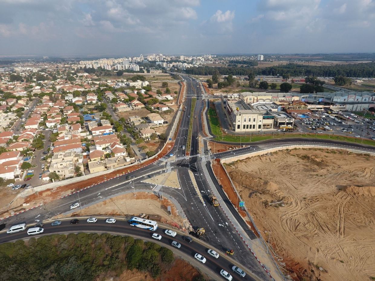 חדרה כביש שמיר