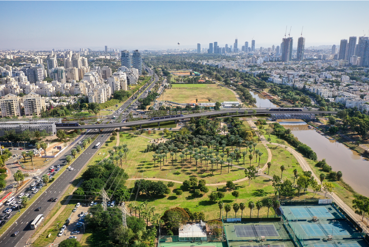 Green Line - Yarkon bridge and Reading station